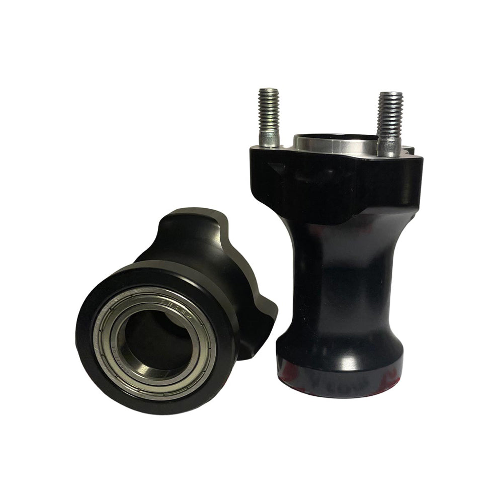 25mm Front Hub – Aluminum Black Anodized