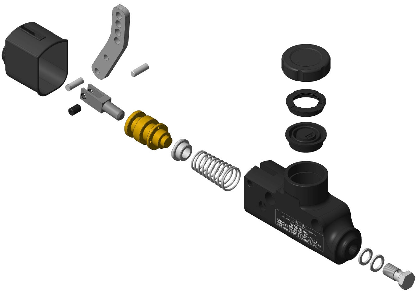 Master Cylinder Complete Super Brake