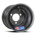 DWT Wheel, Spun Aluminum 5"X8.25"(3N+5.25N) 3/58 Black